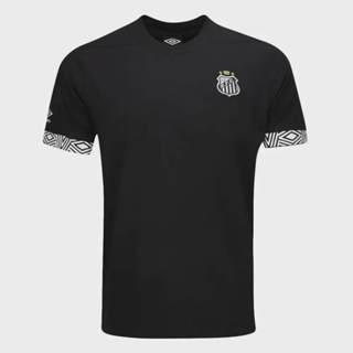 Camisa Santos Concentração Umbro 2026 Preto em Oferta na Shopee