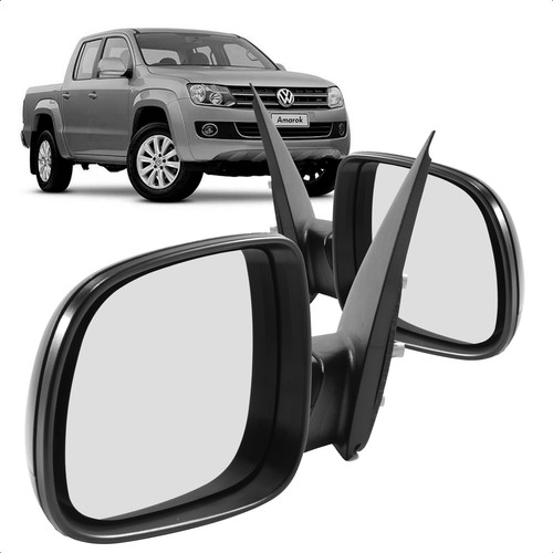 Retrovisor Amarok 2010 2011 2012 2013 2014 15 16 Fixo Preto