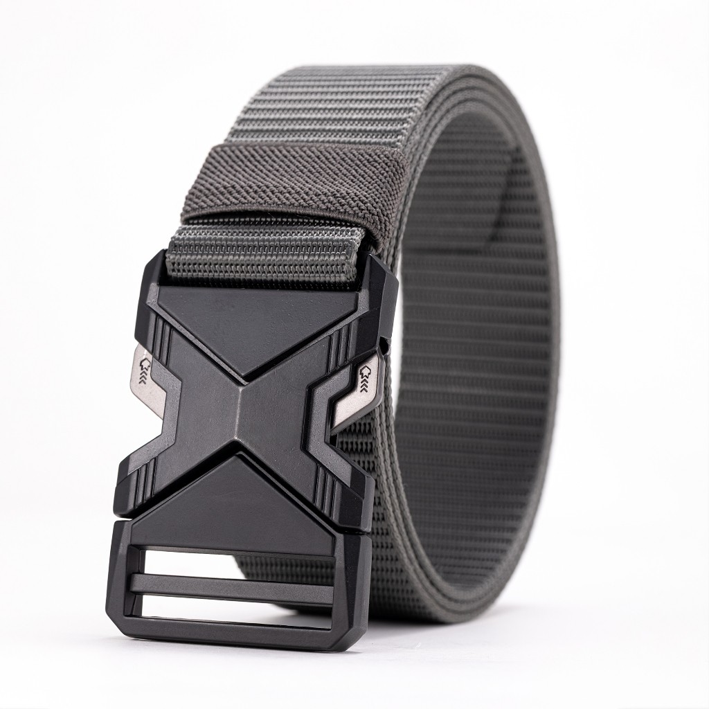 Cinto masculino de nylon tecido tático de lona cinto exército moda casual designer de luxojeans