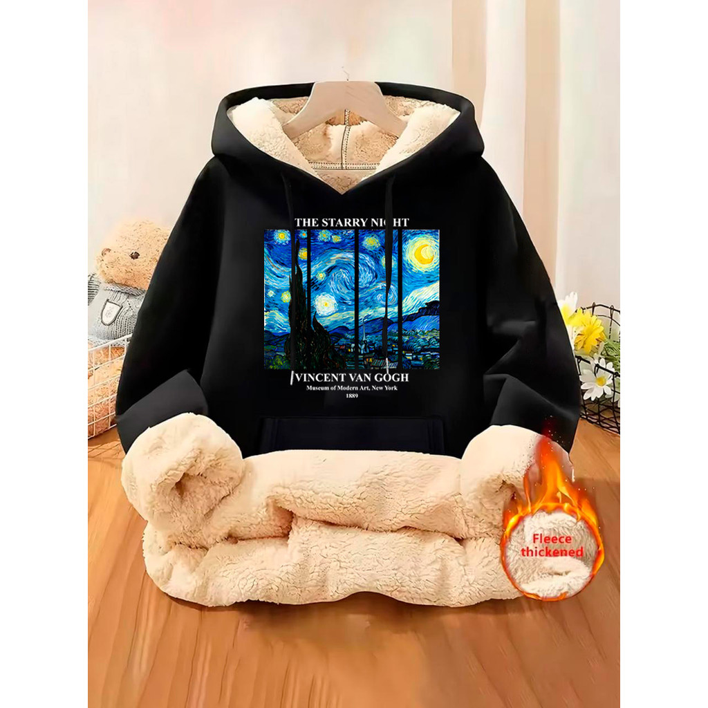 Blusa Moletom Feminino Casaco Moletom Feminino Moletom Peluciado Feminino Pelinho Quentinho Premium Mulheres
 Preto