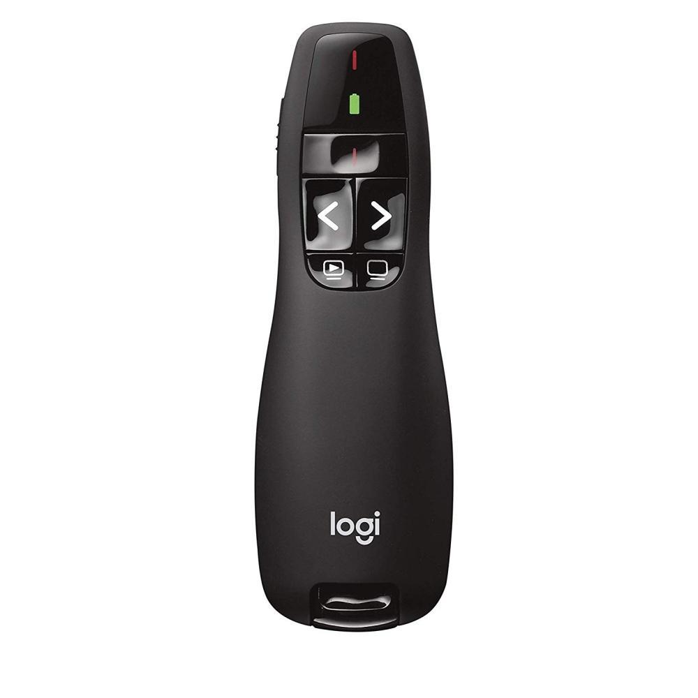 Apresentador Logitech R400 com Laser Point Preto 910-001354