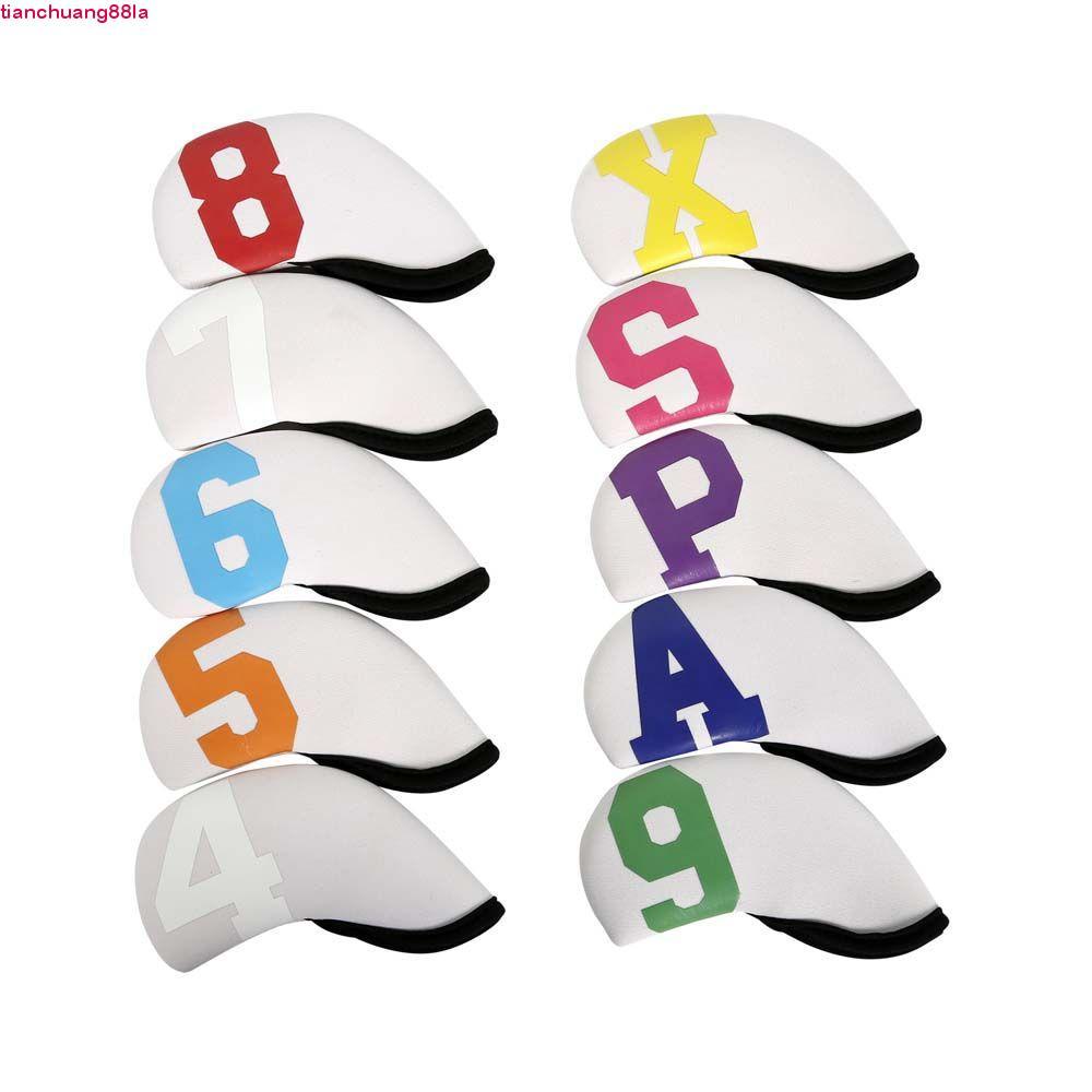 TIANCHUANG Golf Ferro Headcover 4-9 , P , S , A , X Putter Acessórios Durável Capa Protetora Caso Protetor