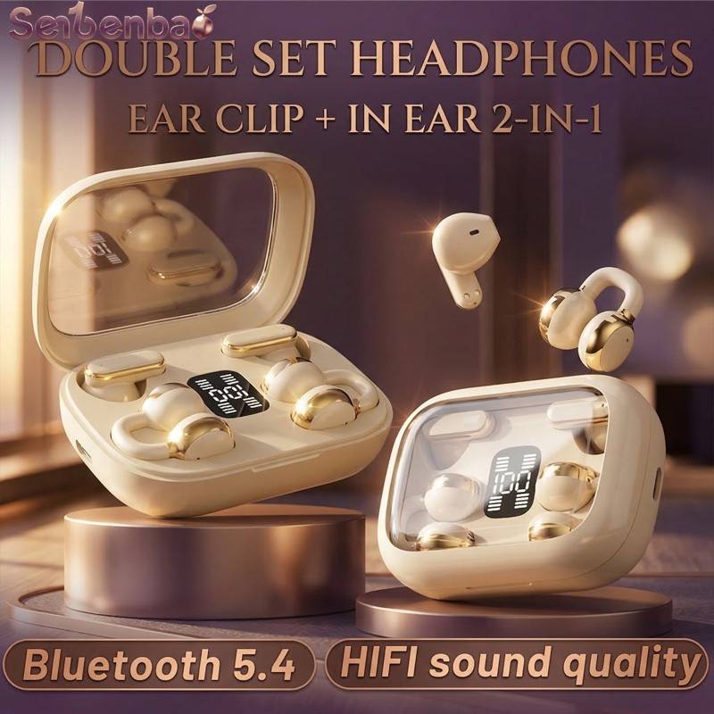 Senbenbao Q10 Fones De Ouvido Bluetooth Novo Conjunto Duplo ENC Com Cancelamento De Ruído E Bateria De Longa Duração