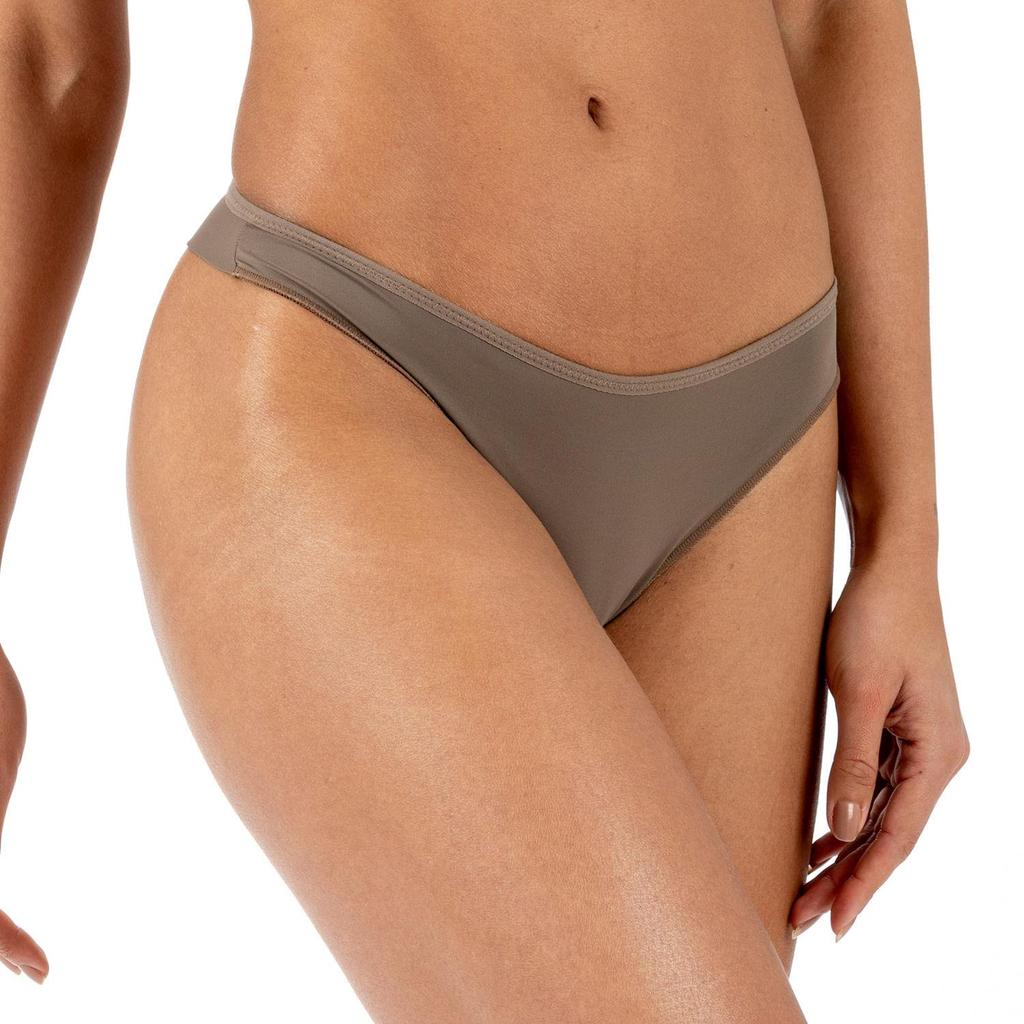 Imagem Calcinha Biquíni Fio Dental Básico Liso Brownie