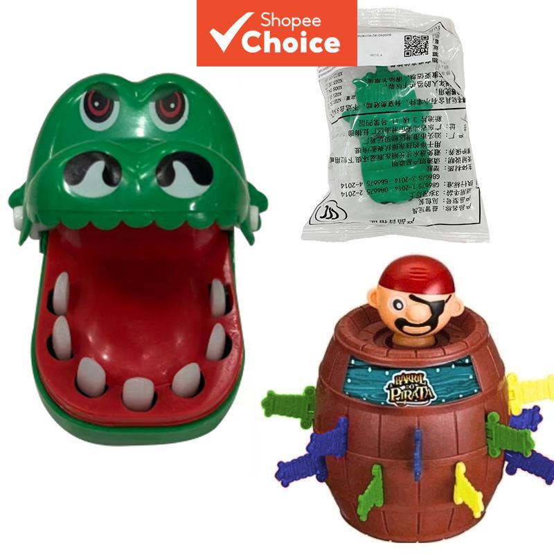 Chomping Croc Jogo Pirata Prank Brinquedo Engraçado De Mordida Para Crianças Festa Em Família