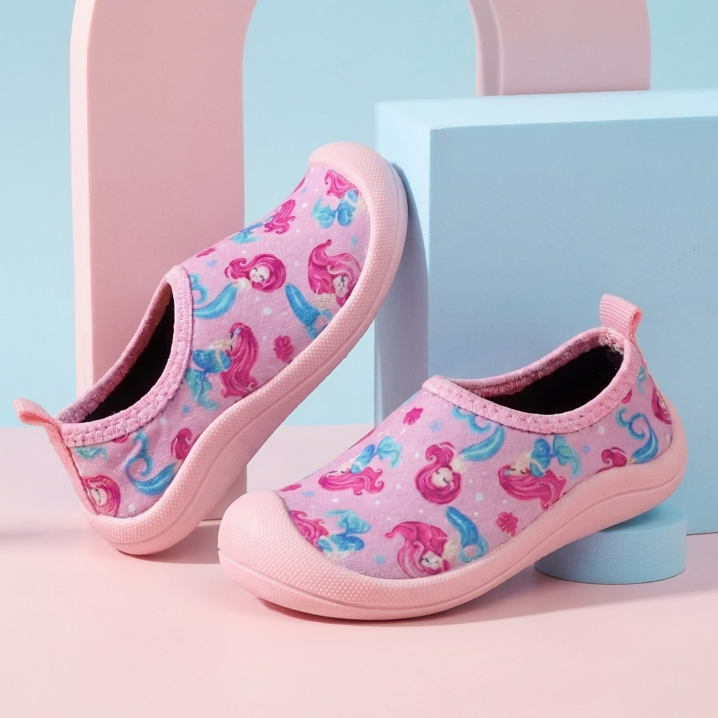 Tênis Meia Bebê Menina Delicado Sapatinho Antiderrapante Leve Confortável