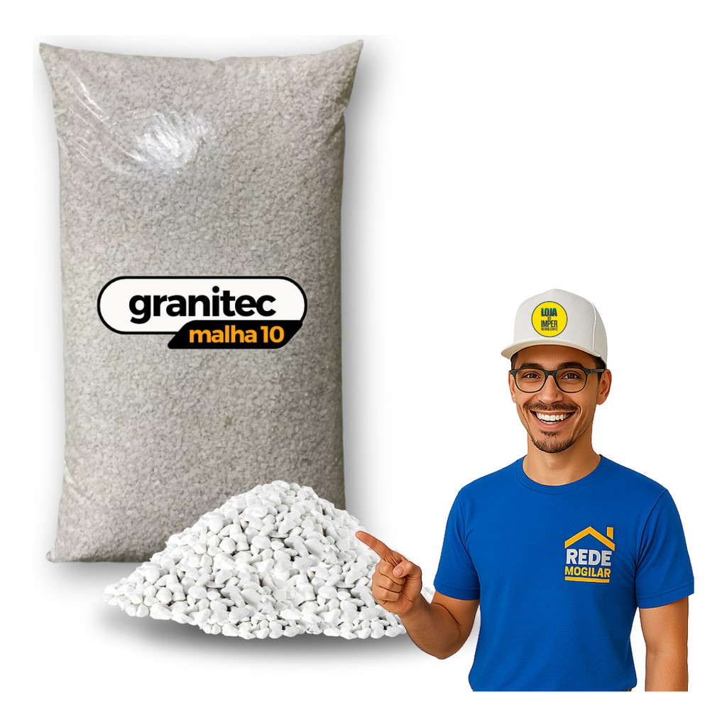 10kg Granitina Malha - 10 Textura Premium P/ Parede Interna