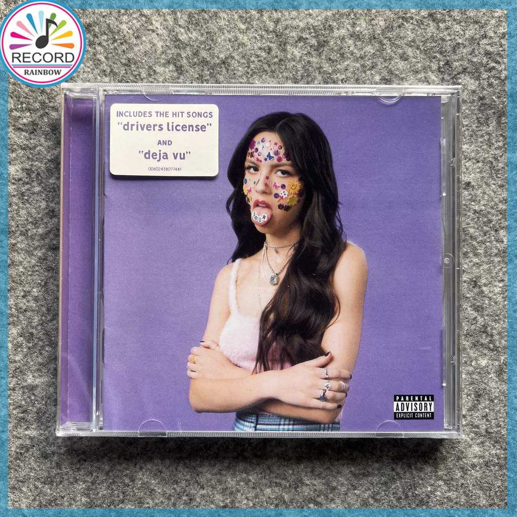 Olivia Rodrigo SOUR Original CD Brand New Album [Lacrado] LXST