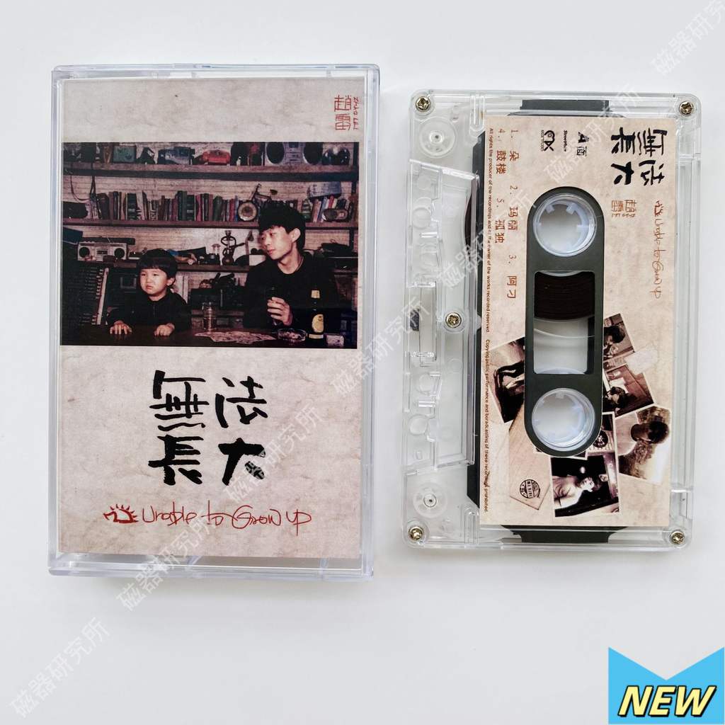Lei Zhao Unable To Grow Up Fita K7 Cassette Tape Brand New Lacrado Original BXST