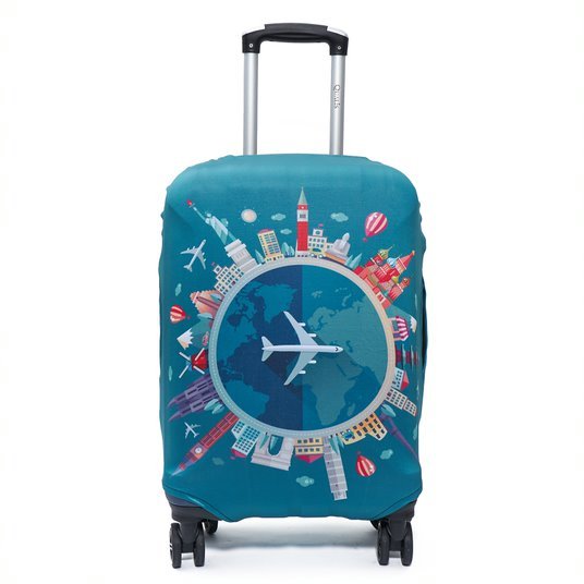 Capa Para Mala Pequena (Bordo) Protetora Anti-risco Temática