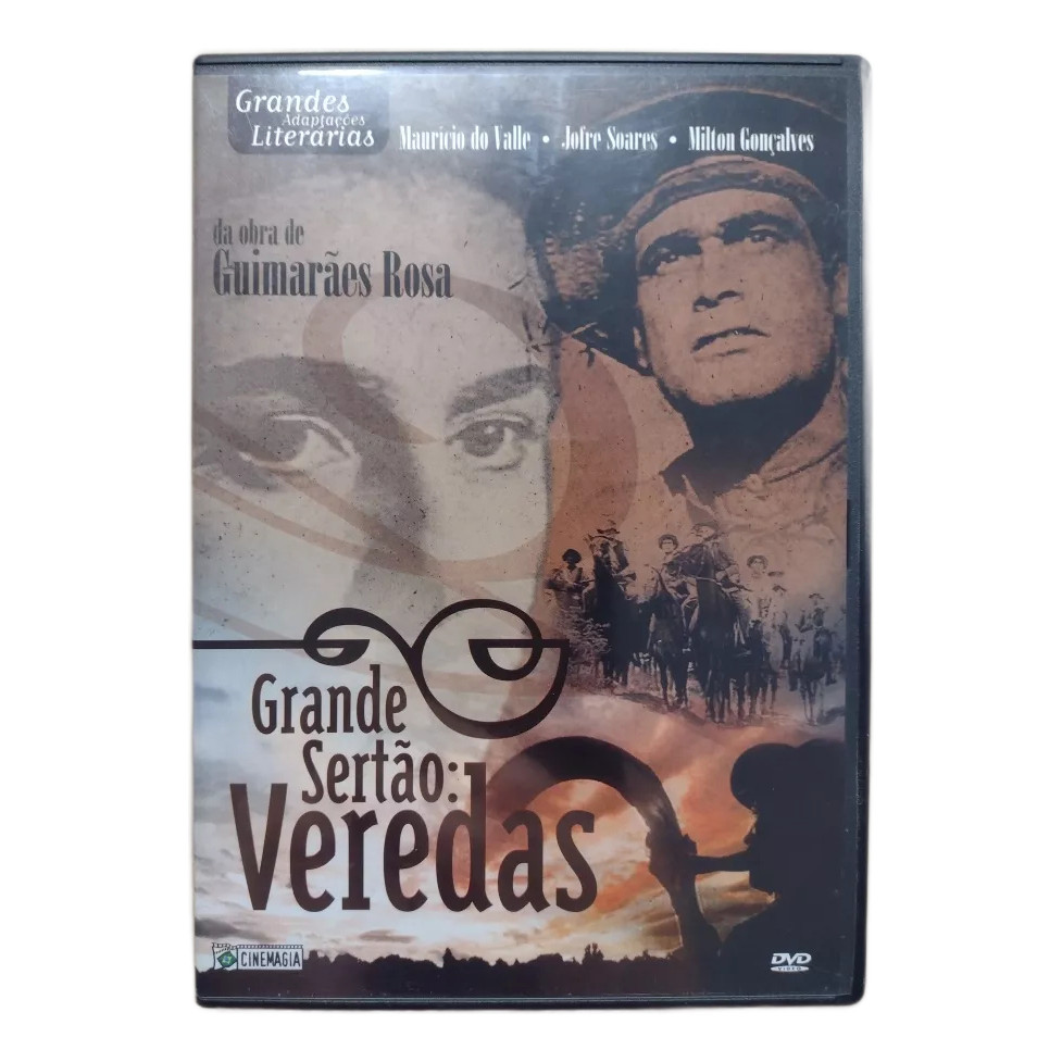 DVD Filme Grande Sertão Veredas 1965 Geraldo e Renato Santos Perei