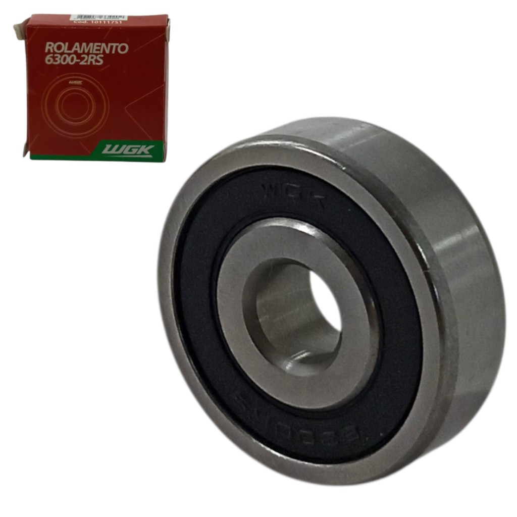 Rolamento Roda 6300-2RS Xt 660 R 2005 a 2018 Super 50 Zig 50 2012 a 2017 Roda Dianteira