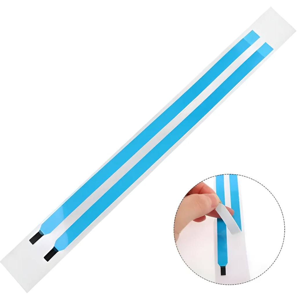PAR FITA DUPLA FACE PARA COLAR TOUCH LCD DISPLAY 220x80mm