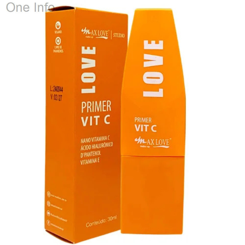 (V)Primer Facial Vitamina C Max Love - 30mlPI3U