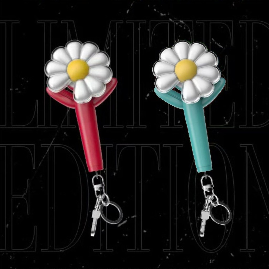 Chaveiro Leve Mini do BIGBANG (Kpop) - G-DRAGON Little Daisy Green Red Flash Stick - Presente para Fãs de Ídolos