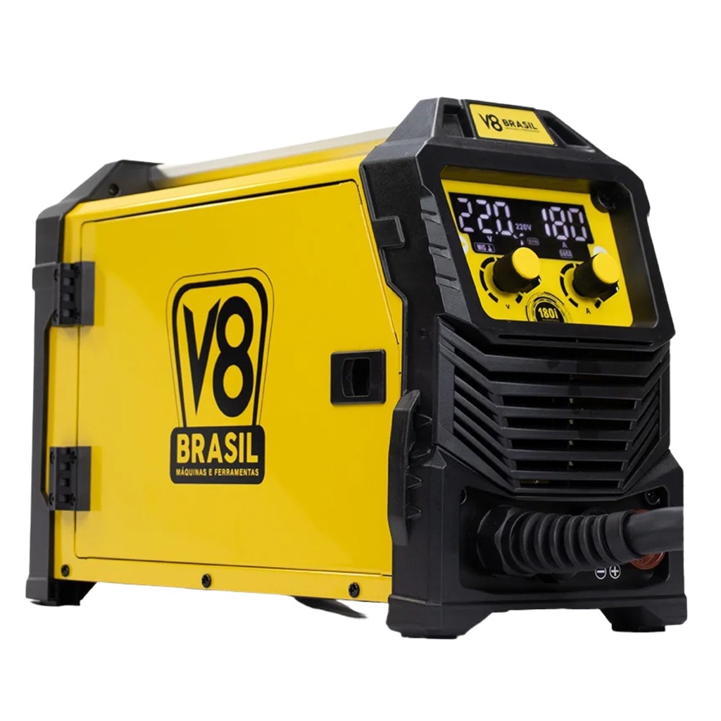 Inversora Solda Multiprocessos MIG/MAG Bivolt 180i V8 Brasil em Oferta na Shopee