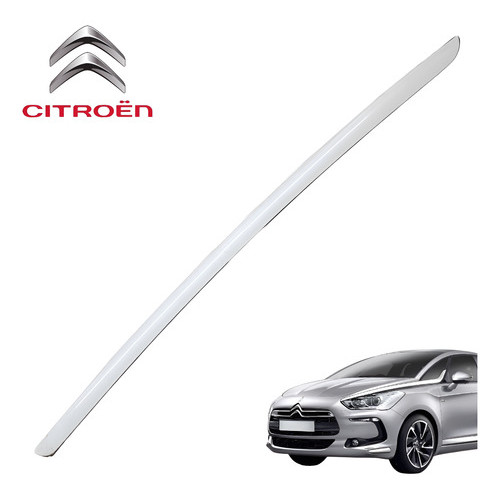 Friso Coluna Dianteira Direita Citroën Ds5 1.6 Thp 2014 Orig Branco