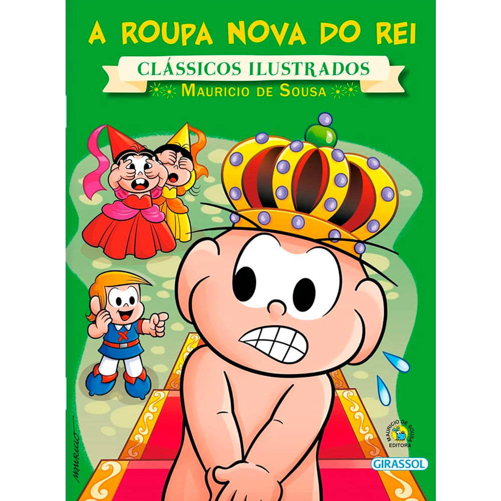 Turma da Mônica | A Roupa Nova do Rei em Oferta na Shopee