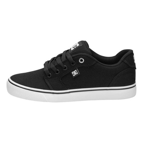 Tênis Dc Anvil Tx La Black Black White Masculino Original