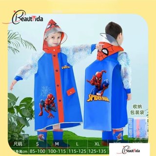 Capa De Chuva disney Para Crianças A Escola Homem-Aranha Big Brim Inflatable Boys'poncho Equipe Americana Poncho em Oferta na Shopee