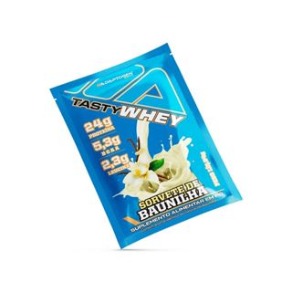 Tasty Whey 3W - 1 Sachê 34g Sorvete de Baunilha - Adaptogen em Oferta na Shopee