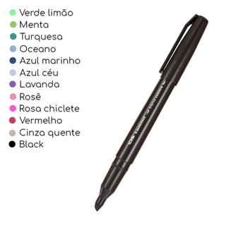 Marca texto CIS LUMINI Trend Colors - UNIDADE em Oferta na Shopee