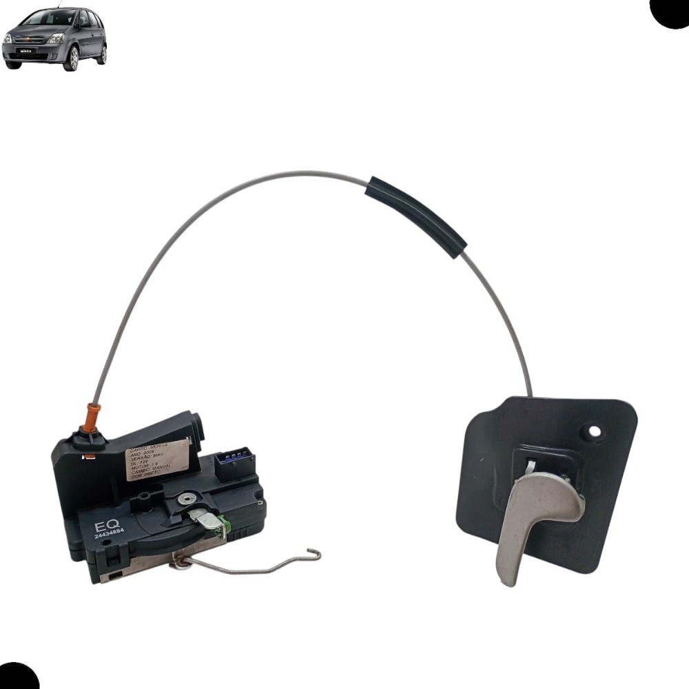 Fechadura Eletrica Macaneta Esquerda Chevrolet Meriva 2008 Preto