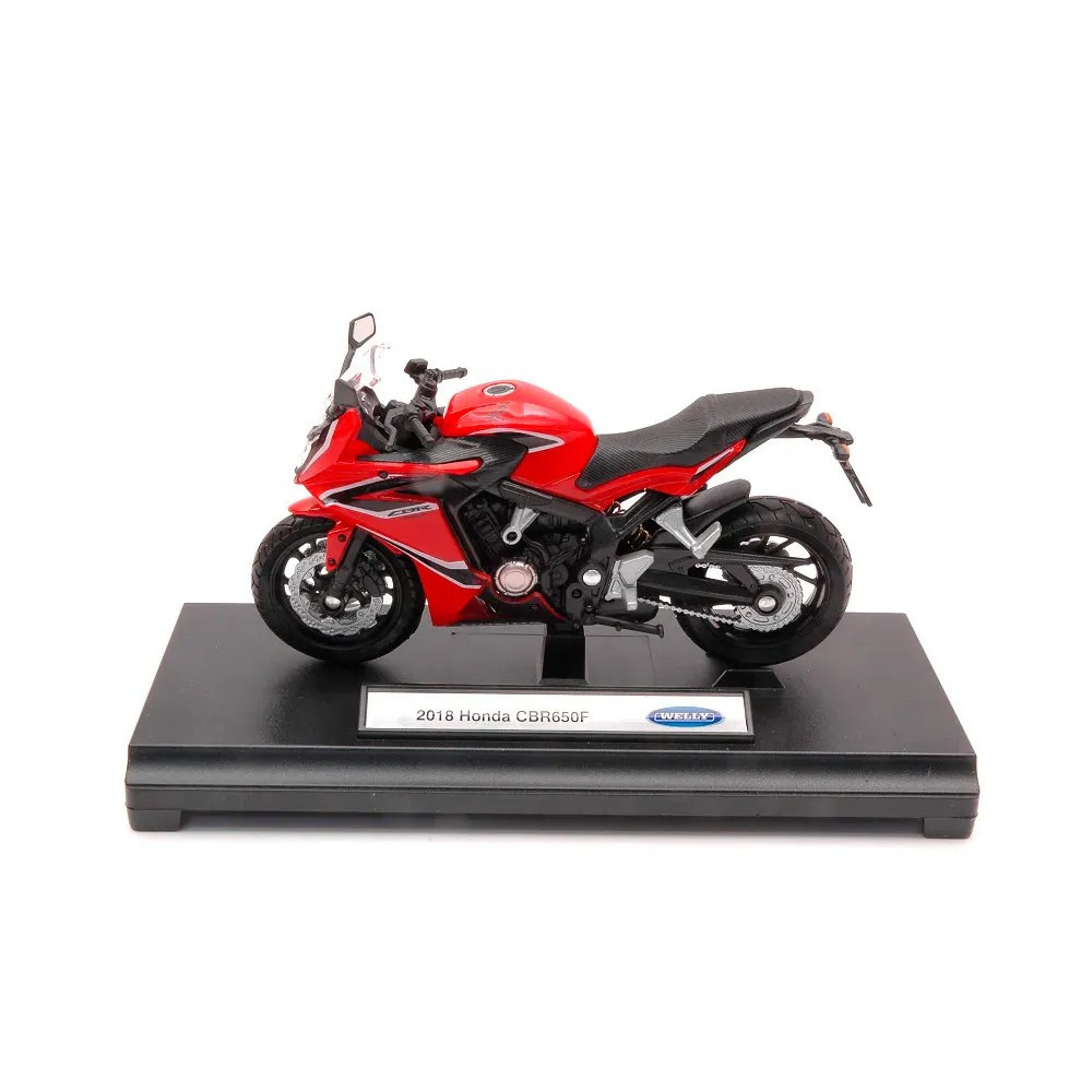 Miniatura Moto Honda CBR 650F 2018 Welly