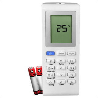 Controle Remoto Universal compatível com Ar Condicionado Electrolux Com Pilhas em Oferta na Shopee