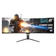 Monitor Gamer Dahua Ultrawide 49'' DQHD 120Hz 1MS HDR HDMI DP VA, USB RJ45, Auto-falante,Curvo- Preto - DHI-LM49-EW410CA