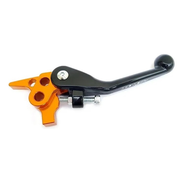 MANETE FREIO RETRATIL NTECH KTM 14- BREMBO - LARANJA -BMS