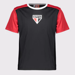 Camisa São Paulo Herança Infantil Preta