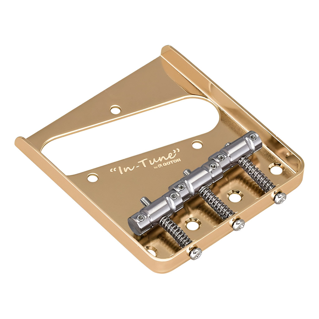 Ponte Gotoh P/ Guitarra Telecaster Dourada Ti Tc1