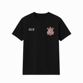 Camiseta Cp Corinthians Timão Sccp 1910 Fiel 100% Algodão  Torcida Gaviões da Fiel P9 Bando de Louco em Oferta na Shopee