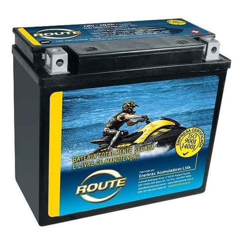 Bateria Moto Aquatica Jet Ski 12 Volts 20ah Selada Xtz20lsm