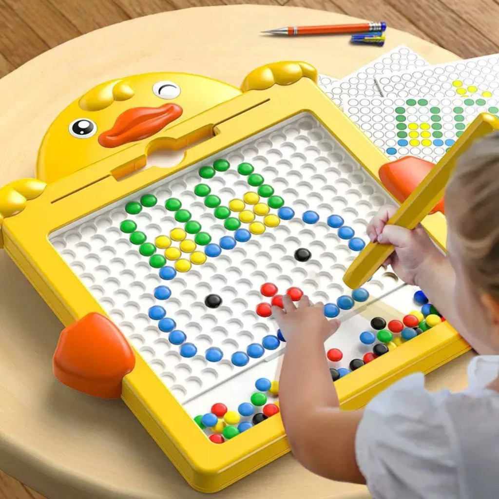 Tábua Mágica Desenho Magnético Educativo Montessori Lousa Desenho Interativo