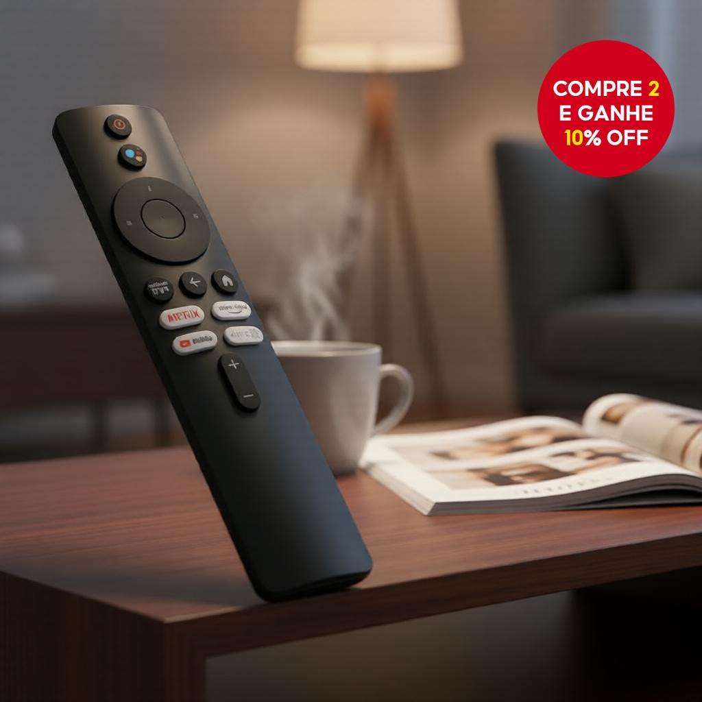 Controle Remoto de Voz para TV Xiaomi L32M6-6ARG L55M6-ESG L55M6-ARG L50M6-6ARG 