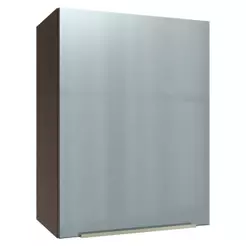 Armário Aéreo 50cm 1 Porta Rustic/Cinza Lux Madesa