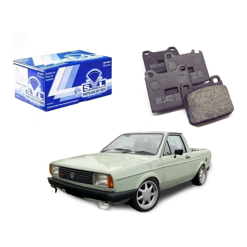 Pastilha Freio Dianteira Saveiro 1.6 1985 A 1987 em Oferta na Shopee