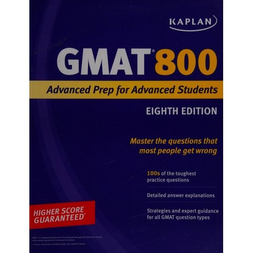 Kaplan Gmat 800 Advanced Prep For Advanced Students de Kaplan 7804931