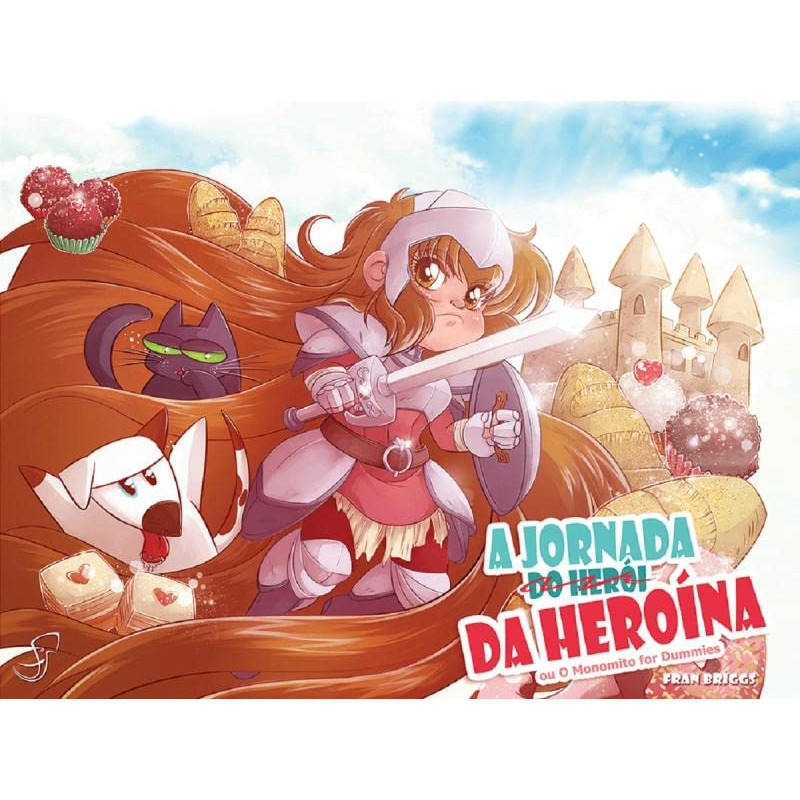 Capa do livro Livro - A Jornada Da Heroína - Novo - Editora Jambô -