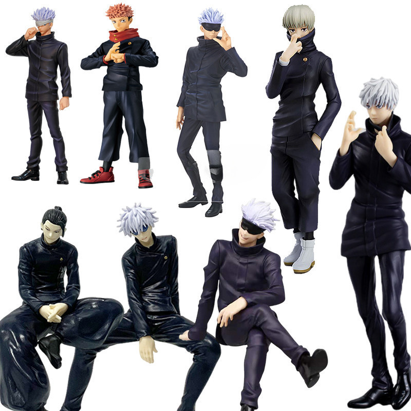 Jujutsu Kaisen Gojo Satoru Geto Suguru Itadori Yuji Toge Inumaki Figura De Ação Modelo