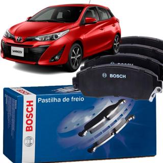 Jogo Pastilha Freio Bosch Original Dianteiro Yaris 1.3 1.5 2018 Em Diante em Oferta na Shopee