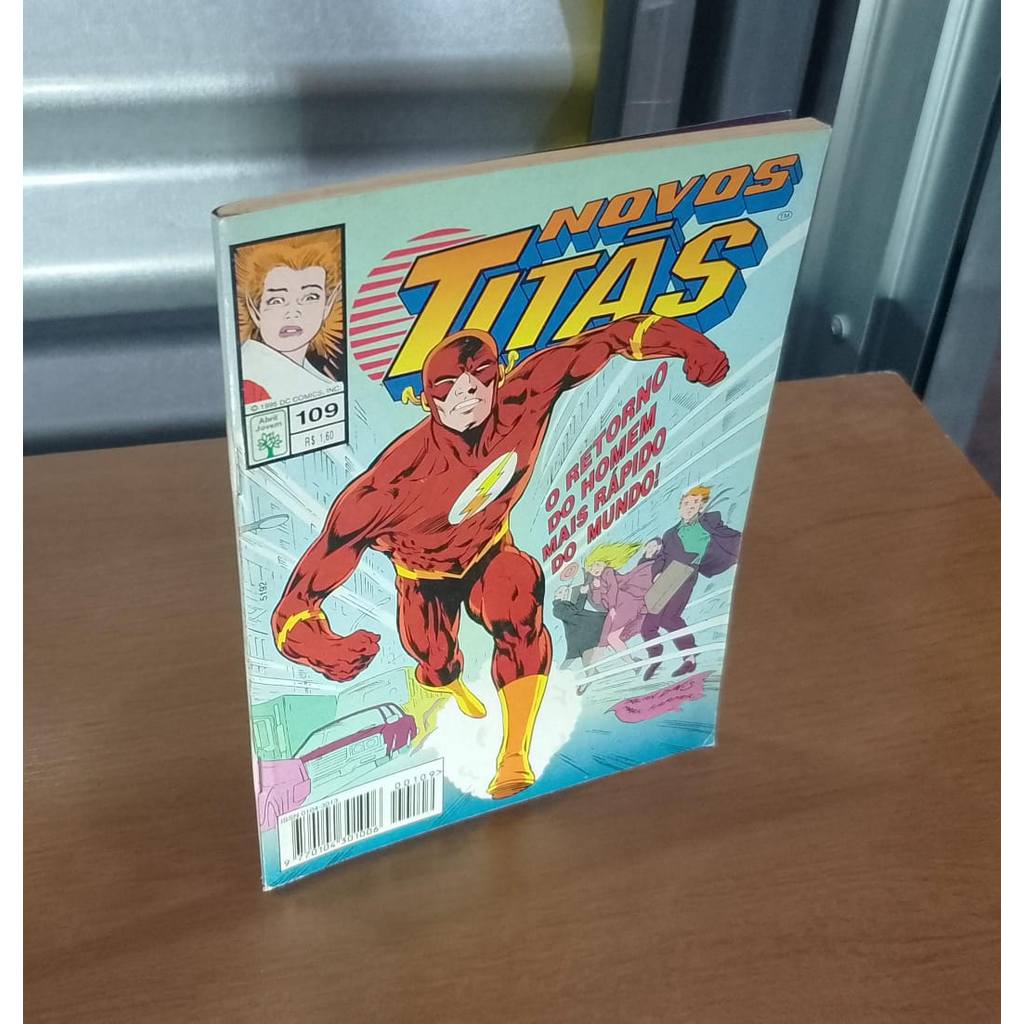 Usado HQ Novos Titas volume 109 ( Abril 1995 ) O retorno do Homem mais Rapido do Mundo