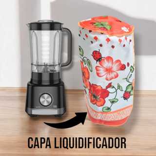 Capa Decorativa Para Liquidificador Estampada Resistente Prática Para Cozinha em Oferta na Shopee