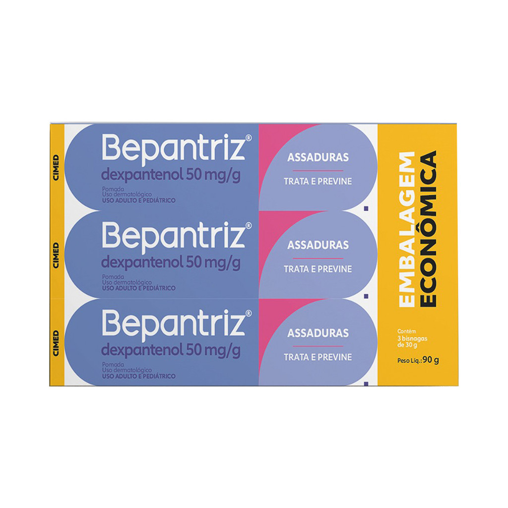 Kit 3 und Bepantriz 30g em Oferta na Shopee