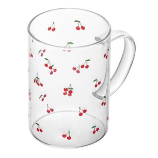 Caneca Lyor Cherry 200ml Vidro Borossilicato em Oferta na Shopee