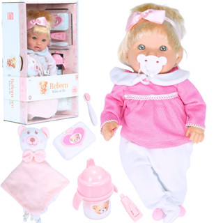 Bebê Reborn Boneca Menina Rotina Do Dia Com Acessórios Mamadeira Mágica - Roma em Oferta na Shopee