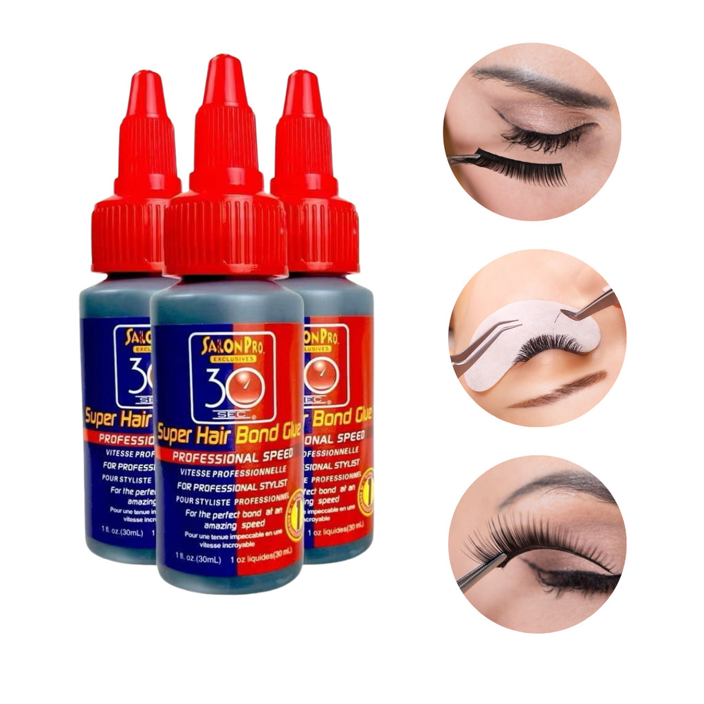 Salon Pro 30s Cola 30ml Para Alongamento Mega Hair 30 segundos em Oferta na Shopee