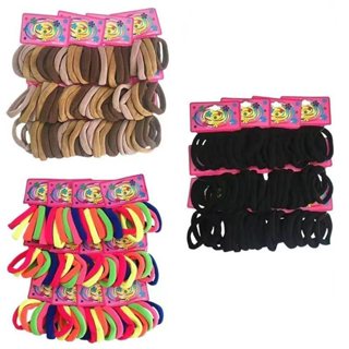 Kit 72/144/216 Xuxinhas de Cabelo Rabicó Elásticas sem Metal – Acessório Capilar Feminino e Infantil em Oferta na Shopee